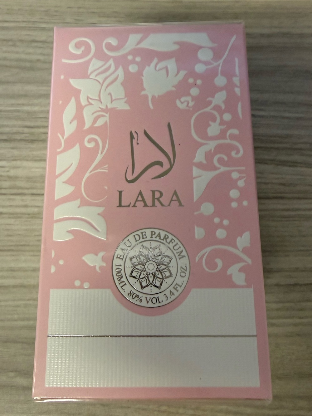 New Women's LARA PINK Eau de Parfum Spray 100ml - 3.4 fl oz New Sealed